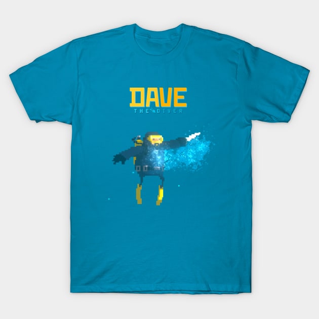 DAVE the diver - underwater_003 T-Shirt by Buff Geeks Art